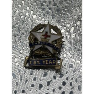 Vtg  Methodist Baptist Christian 1st Year Sunday School Attendance